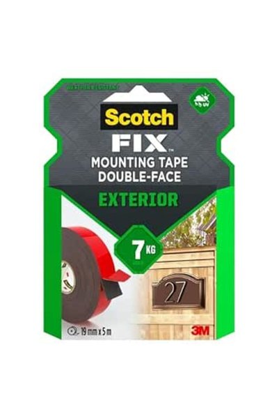 SCOTCHGUARD Scotch Mount Mirror Tape 19mm x 1.5m, 1 roll/pack | Holds up 1 kg...