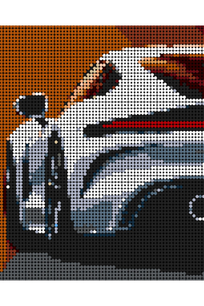 HAMMEN Pixel Art Portre 10013 Asfalt Hayaleti Yapım Seti