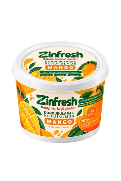 Dondurularak Kurutulmuş Mango 20 g