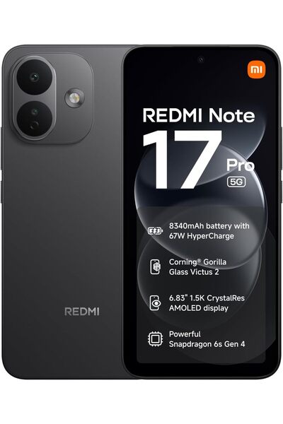 Xiaomi هاتف ريدمي نوت 17 برو 5G ثنائي الشريحة - ذاكرة وصول عشوائي 12 جيجابايت...