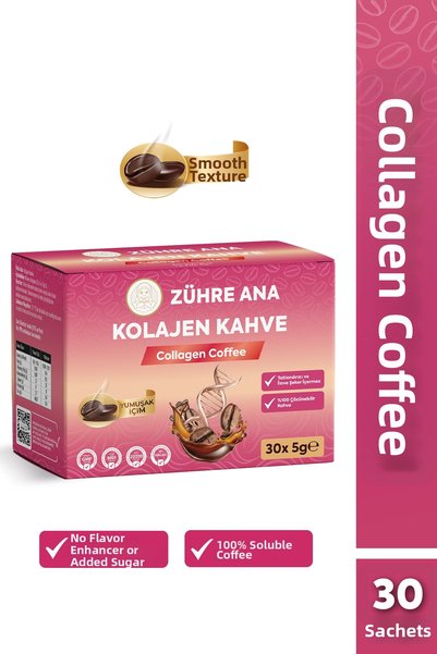 Zühre Ana قهوة الكولاجين 30 كيس × 5 جرام