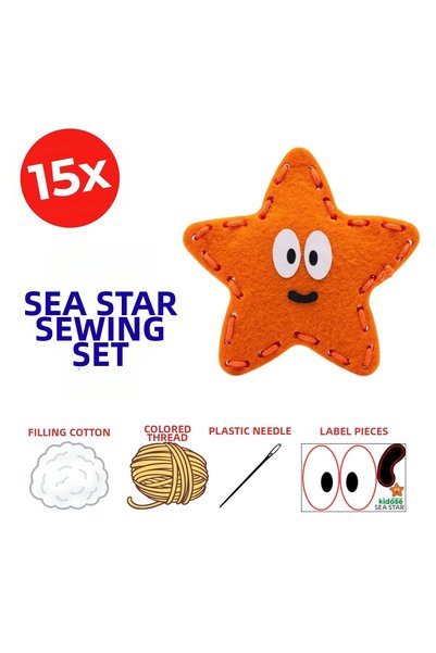 KİDOSE Felt Starfish Sewing Set – Special Creative Hobby and Handicraft Devel...