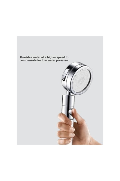 kumkumticaret Easy-To-Install 3-Mode High-Pressure Shower Head