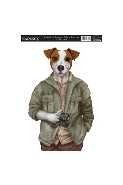 Cadence Boya Paft05 Animal Portraits Fabric Transfer Paper 21X30Cm