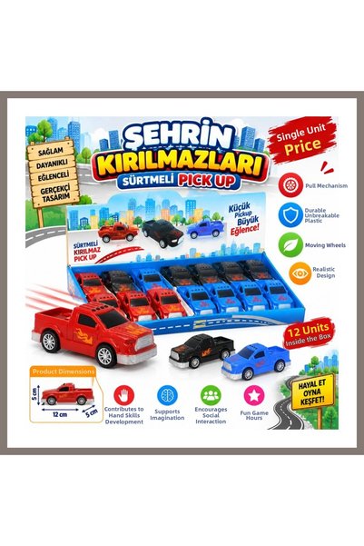 Generic Brand URT004-08 BY ŞEHRİN KIRILMAZLARI SÜRMELİ PİCK UP (السعر للقطعة ...