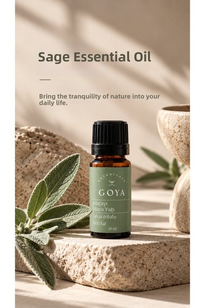 Goya Botanicals Sage Essential Oil |   100 ml - 100% Pure and Natural