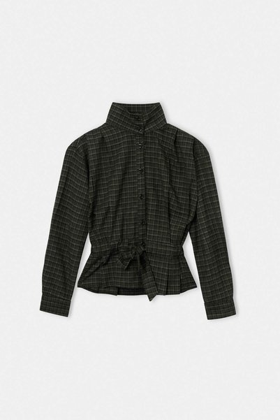 TRENDYOLKIDS Black Girl Child Long Sleeve Shirt Tkdaw27Go00019