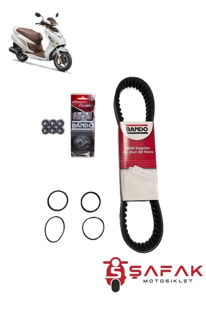 Hero Dash 125 Kayış Bando Baga Set (2018 2024 MODEL UYUMLU)