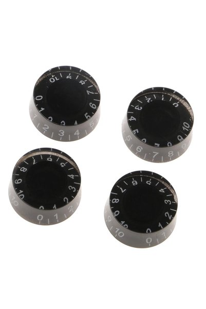 Choice Set of 4pcs Plastic Guitar Speed Control Knobs Stringed Instruments Pa...