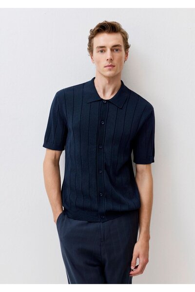 Mavi Navy Blue Knitwear Polo 0710309-70490