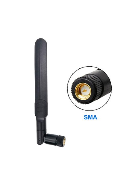 Alkatronik 8dBi RP-SMA Erkek Anten 2.4GHz 5.8GHz RF Gsm Wifi Sinyal Kuvvetlen...