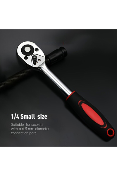 Choice black Quick Ratchet Wrench 1/2 1/4 3/8 Big Flying Small Flying Medium ...