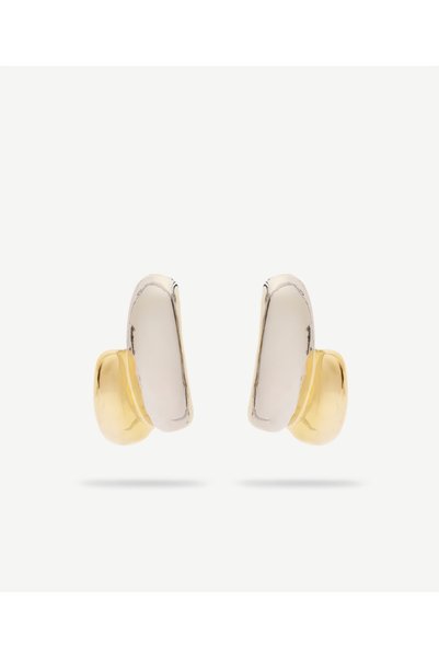 Yargıcı Two Color Earrings