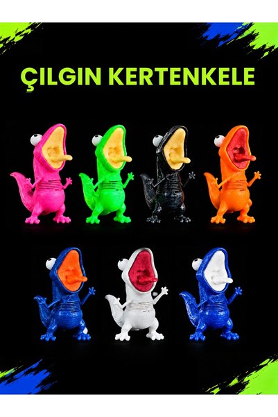 Karmadia Store 3D Cringe Lizard Moving Car and Motorcycle Accessory