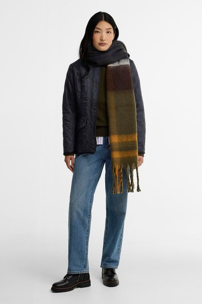 Barbour Isla Tartan Boucle Şal TN11 Classic