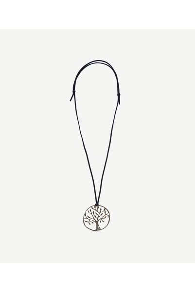 Yargıcı Long Necklace with Tree Figure