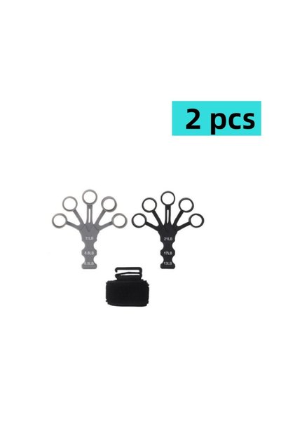 Choice AMY-shouzhi-2pcs 1pcs Silicone Gripster Grip Strengthener Finger Stret...