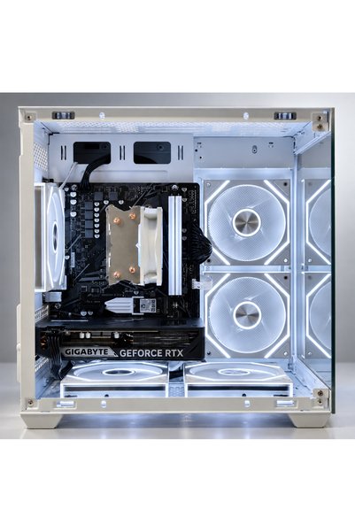 Genel Markalar ZEUS V2 Ryzen 5 5600 Rtx 5060 32GB Ram 512GB M2 SSD White Gaming Sistem