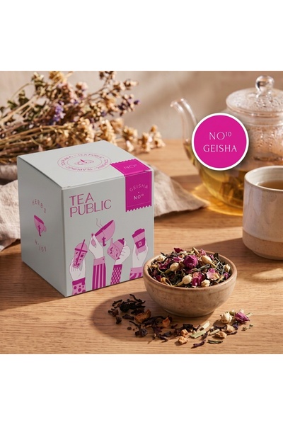 TEAPUBLİC Geisha (Yasemin ve Litçili Beyaz Çay) 50gr