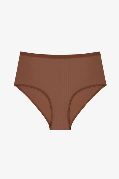 Penti Açık Kahverengi Essentials Yüksek Bel Slip Külot