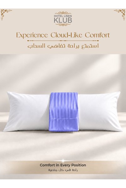 Hotel Linen Klub Ultra Soft Body Pillow with  Pillowcase- Long Side Sleeper P...