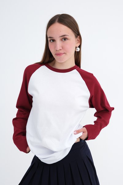 Addax Uzun Kollu T-shirt B9074