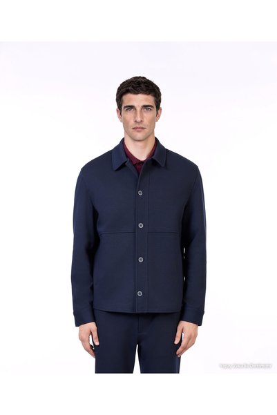 Yargıcı Regular Shirt Collar Long Sleeve Jacket