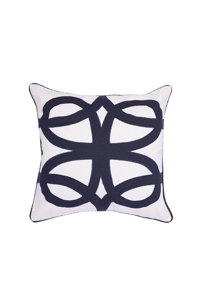 YARGICIHOMEWORKS Abstract Patterned Cotton Linen Square Pillow (50X50 cm)