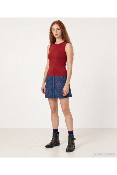 Yargıcı Cotton Regular Crew Neck Sleeveless Sweater