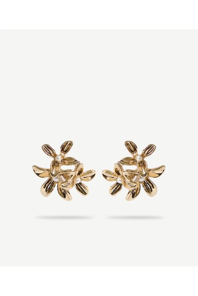 Yargıcı Multiple Flower Shaped Earrings