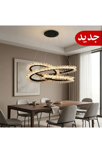 light station ثريا إنفينيتي اسود اضاءة مدمجة شمسي 68 واط
