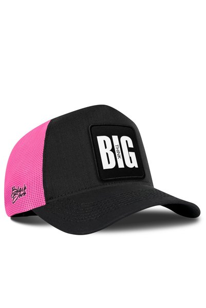BlackBörk Big Think Cordura Black-Pink Trucker Hat