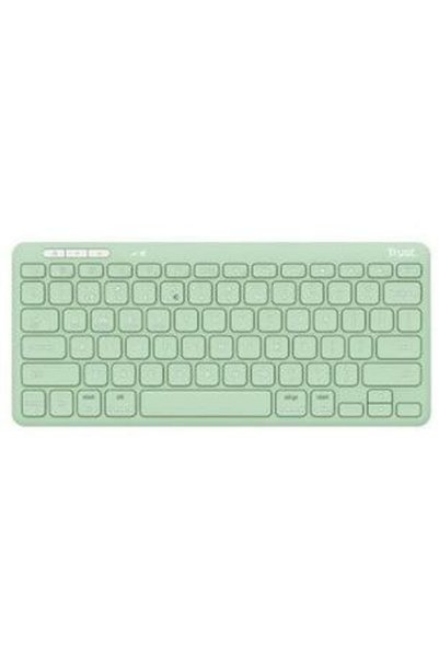 Trust Tastatură Wireless Lyra Compactă, Verde