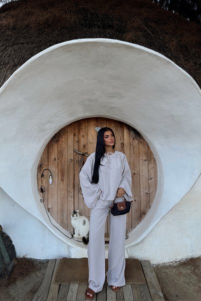 Eyyo Mink Rozi Linen Set