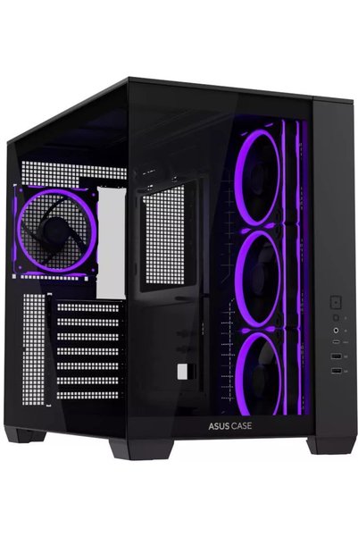 ASUS Carcasa A32 PLUS TG ARGB Middle Tower Tempered glass Negru