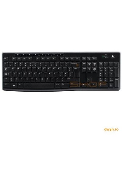 logitech Tastatură wireless 'K270', USB, neagră '920-003738'