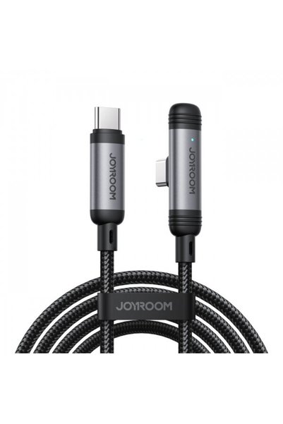 Joyroom Cablu de date și încărcare USB-C - USB-C S-A56 EnjoyX Angled, 60W, 1....