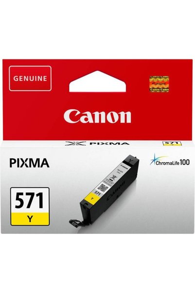 Canon CLI-571Y Cartuș de cerneală galben pentru imprimantă inkjet