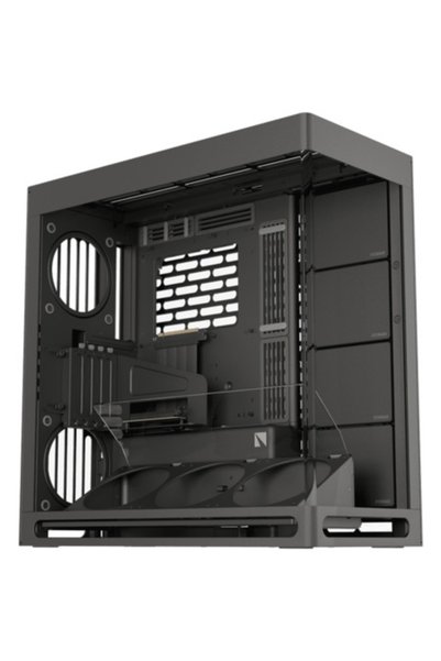 Havn Carcasă HS 420 VGPU, Tower central, E-ATX, Negru