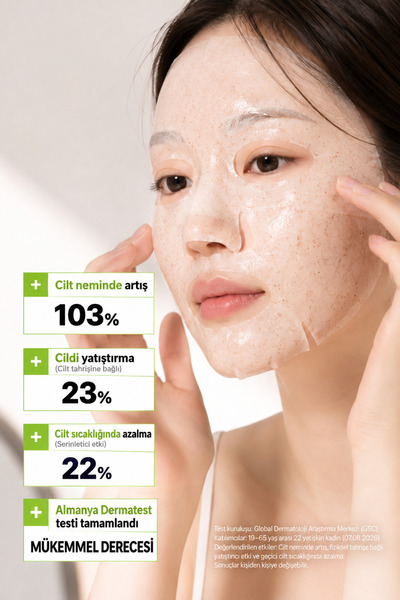 LUBYLAB Artemisia Forest Therapy Mask Soothing and Moisturizing Paper Face Ma...
