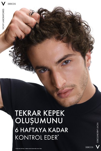 Vichy Dercos Anti Dandruff Normal ve Yağlı Saçlar İçin Kepeklenmeye Karşı Etkili Bakım Şampuanı 390 ml