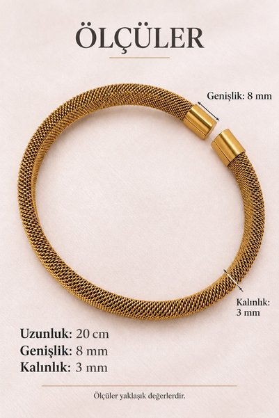 beus Hasır Tel Örgü Çelik Kelepçe