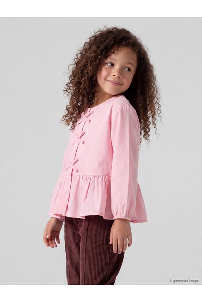 LC Waikiki I Bowknot Girl's Shirt from Freezen Store