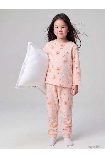 LC Waikiki I Velvet Girls' Pajama Set from Freezen Store