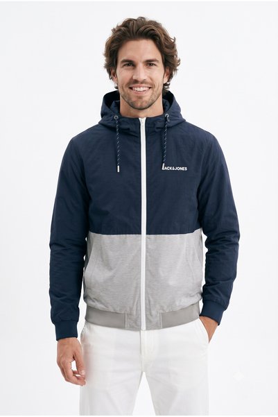 Jack & Jones Jack&jones Jjerush Hood Bomber Noos 12200208 Navy Blazer