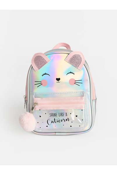 LC Waikiki Timeless Clothing & Timeless Choices Girls' Backpack with Animal F...