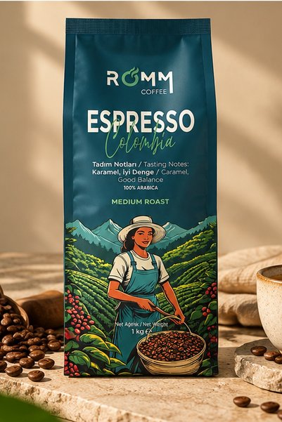 Romm Coffee Romm Espresso Coffee Beans 1 kg