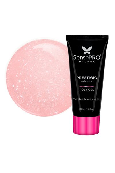 SensoPRO Milano Polygel PRESTIGIO - Promisiune de Rozăndăcioa, 50ml