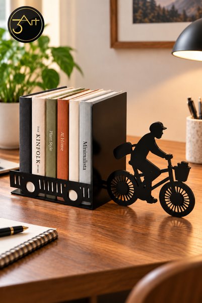 3Art Metal Dekorasyon Tic.Ltd.Şti Metal Book Holder – Figurative Book Support...