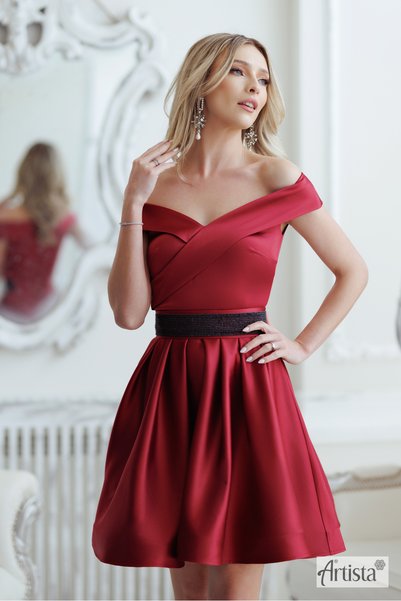 Artista Rochie ball cu cordon strasuri